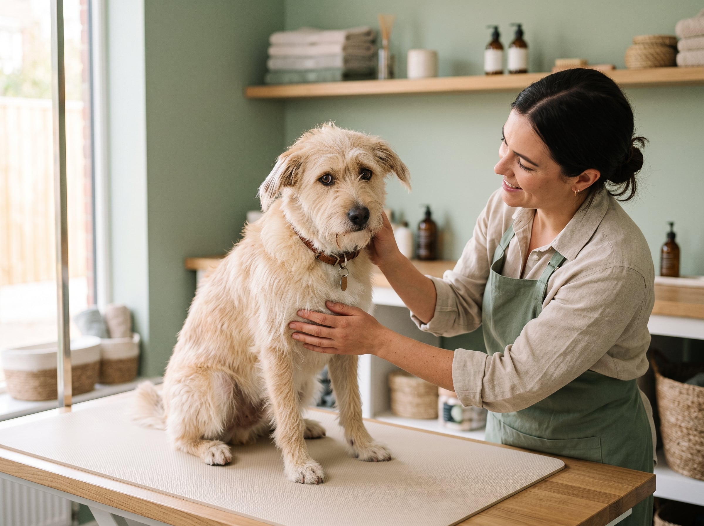 ¿Por qué mi perro tiene miedo a la peluquería?